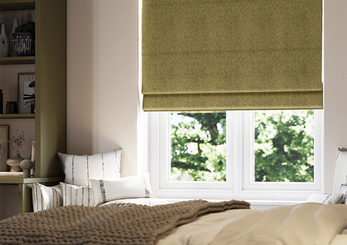 Harris, Antique Gold - Roman Blind - Image 5